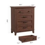 GarveeHome 4-Drawer Vertical Dresser for Bedroom