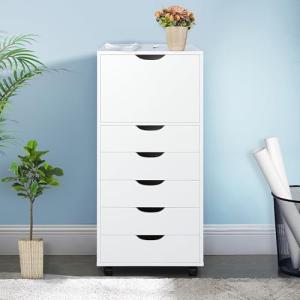 Carly 6-Drawer Rolling Storage Cabinet for Crafts