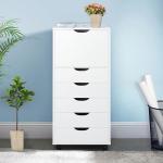 Carly 6-Drawer Rolling Storage Cabinet for Crafts