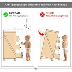 Farmhouse 6-Drawer Rustic Wood Dresser for Storage