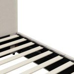 Queen Size Upholstered Bed Frame with Storage
