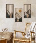 Boho Mountain Wall Art Set of 3