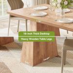 Little Tree Oak Dining Table for 6 People