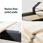 Zinus Lottie Queen Bed Frame - Dark Grey