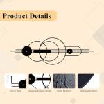 Small Metal Abstract Wall Art - 2 Pcs Set