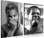 Vintage Comedy Movie Bathroom Wall Art Set