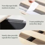 ZINUS Suzanne Full Metal and Wood Bed Frame