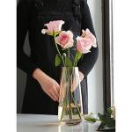 Modern Iridescent Glass Vase for Home Decor