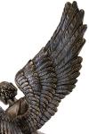 Saint Michael Defeating Lucifer Bronze Statue - 14.5 Inch