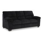 SimpleJoy Black Modern Sofa for Living Room
