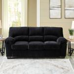 SimpleJoy Black Modern Sofa for Living Room
