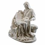 Michelangelo La Pieta Statue - 10-Inch Marble Replica