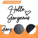 Hello Gorgeous Metal Wall Art for Any Room