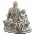 Michelangelo La Pieta Statue - 10-Inch Marble Replica