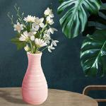 Seashell Pink Unbreakable Vase for Home Decor