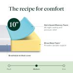 Zinus 10 Inch Cooling Memory Foam Mattress