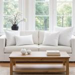 MIULEE 12x20 Inch Throw Pillow Insert