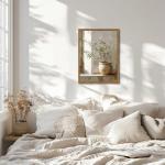 Framed Vintage Olive Tree 3D Wall Art