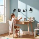 Set of 4 Black Cat Wall Decor Art