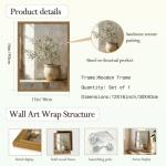 Framed Vintage Olive Tree 3D Wall Art