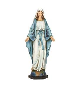 10.25" Our Lady of Grace Statue with Base