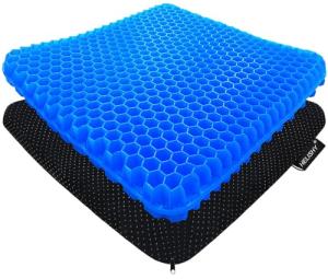 Helishy Double Thick Gel Seat Cushion for Pain Relief