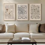 William Morris Set of 3 Botanical Wall Prints