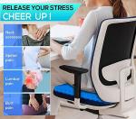 Helishy Double Thick Gel Seat Cushion for Pain Relief