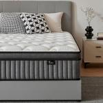 Zentilla 12 Inch Queen Hybrid Mattress with Cooling Gel