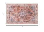 Phantoscope Washable 6'x9' Area Rug - Distressed Boho