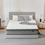 Zentilla 12 Inch Queen Hybrid Mattress with Cooling Gel