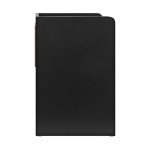 Stylish Black Bedside Table with Drawer Storage