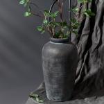 Large Rustic Ceramic Vase for Farmhouse Decor