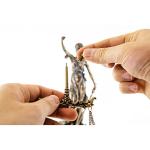 Lady Justice Bronze Finish 12.5 Inch Statue