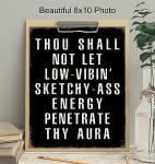 Funny Motivation Quotes Wall Art - Unframed Print