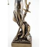 Lady Justice Bronze Finish 12.5 Inch Statue