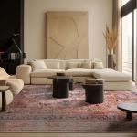 Phantoscope Washable 6'x9' Area Rug - Distressed Boho