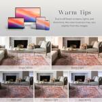 Phantoscope Washable 6'x9' Area Rug - Distressed Boho