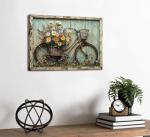 Rustic Daisy Floral Canvas Wall Art Decor