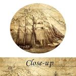 Old World Nautical Map Canvas Wall Art 40x30in