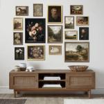 16-Piece Vintage Wall Art Gallery Frame Set