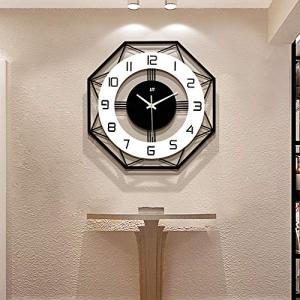 Modern Silent 17-Inch Wall Clock for Home