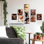 Abstract Black Girl Art Set of 9 Prints