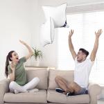 Set of 4 Decorative Throw Pillow Inserts, 18x18