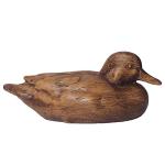 Wooden Duck Home Decor Statue for Living Room