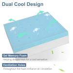 Shinnwa Extra Large Gel Memory Foam Cushion