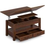 Rolanstar Multi-Functional Lift Top Coffee Table