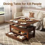 Rolanstar Multi-Functional Lift Top Coffee Table
