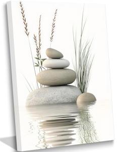 Zen Stones Wall Art for Relaxing Spaces