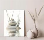 Zen Stones Wall Art for Relaxing Spaces